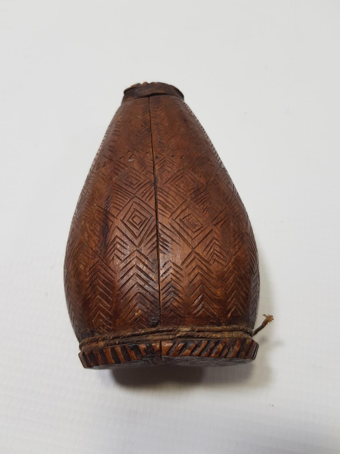 OSMANLI DÖNEMİ ÇOK NADİR YENİÇERİ KALE TÜFEĞİ BARUTLUĞU