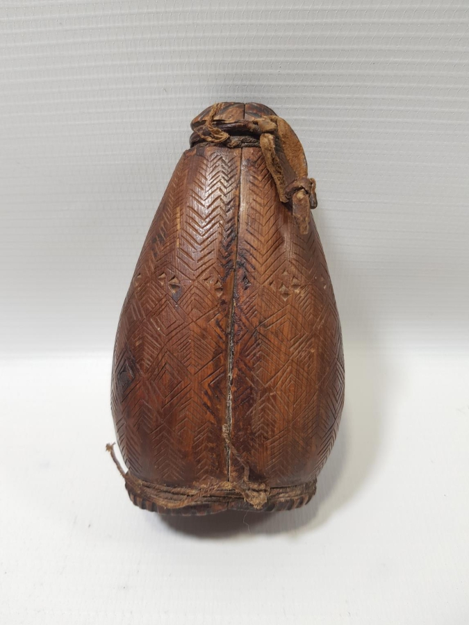 OSMANLI DÖNEMİ ÇOK NADİR YENİÇERİ KALE TÜFEĞİ BARUTLUĞU