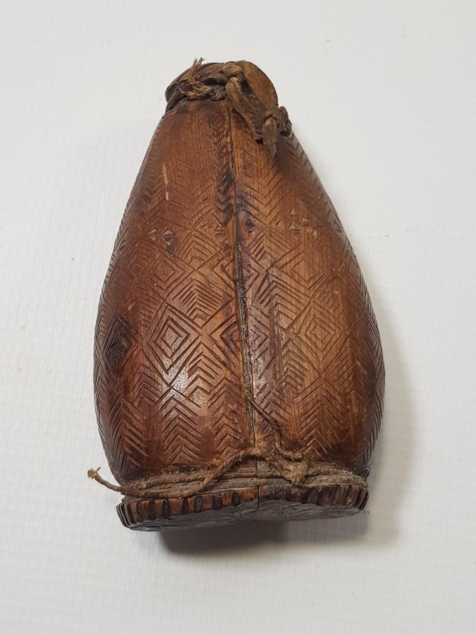 OSMANLI DÖNEMİ ÇOK NADİR YENİÇERİ KALE TÜFEĞİ BARUTLUĞU