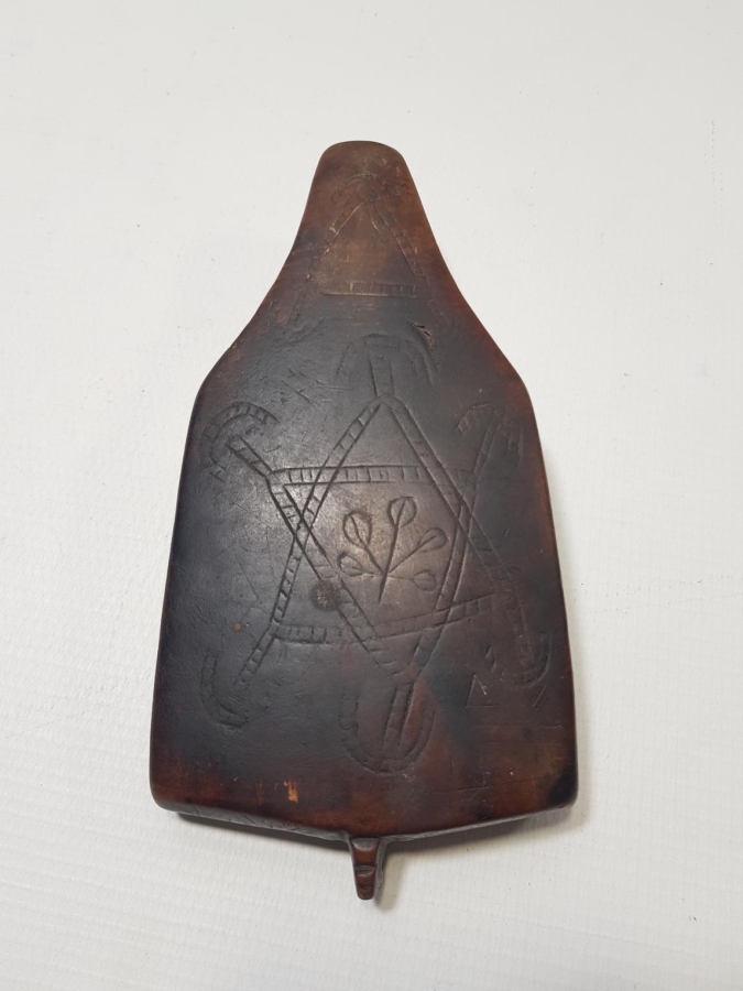 OSMANLI DÖNEMİ TARİH YAZILI AHŞAP KAHVE SOĞUDANI