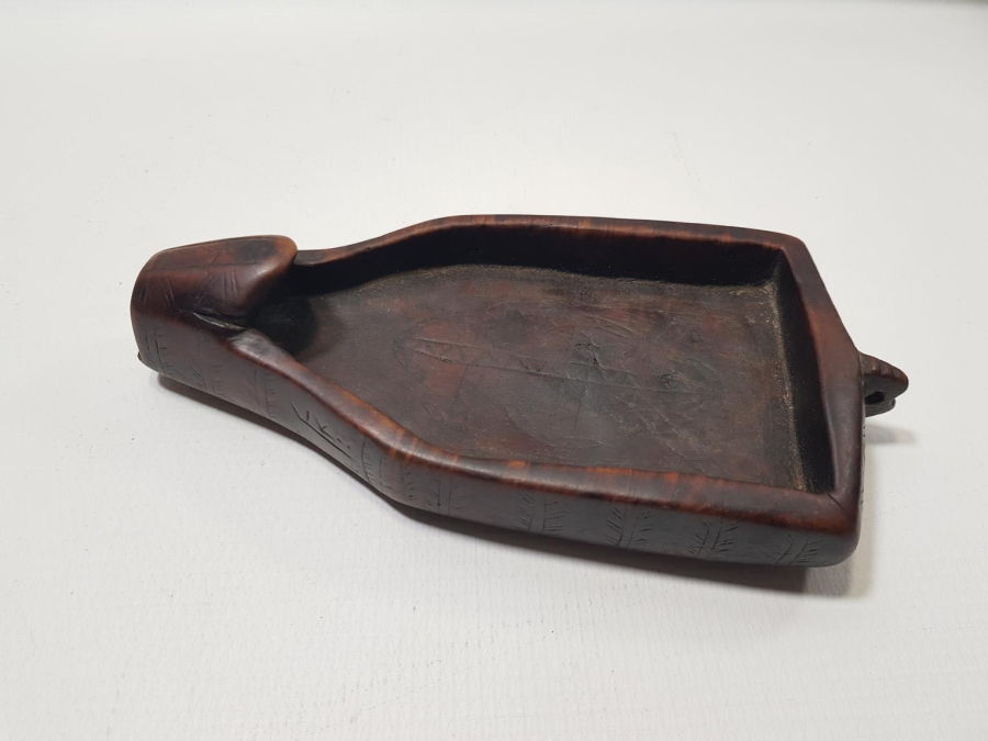 OSMANLI DÖNEMİ TARİH YAZILI AHŞAP KAHVE SOĞUDANI