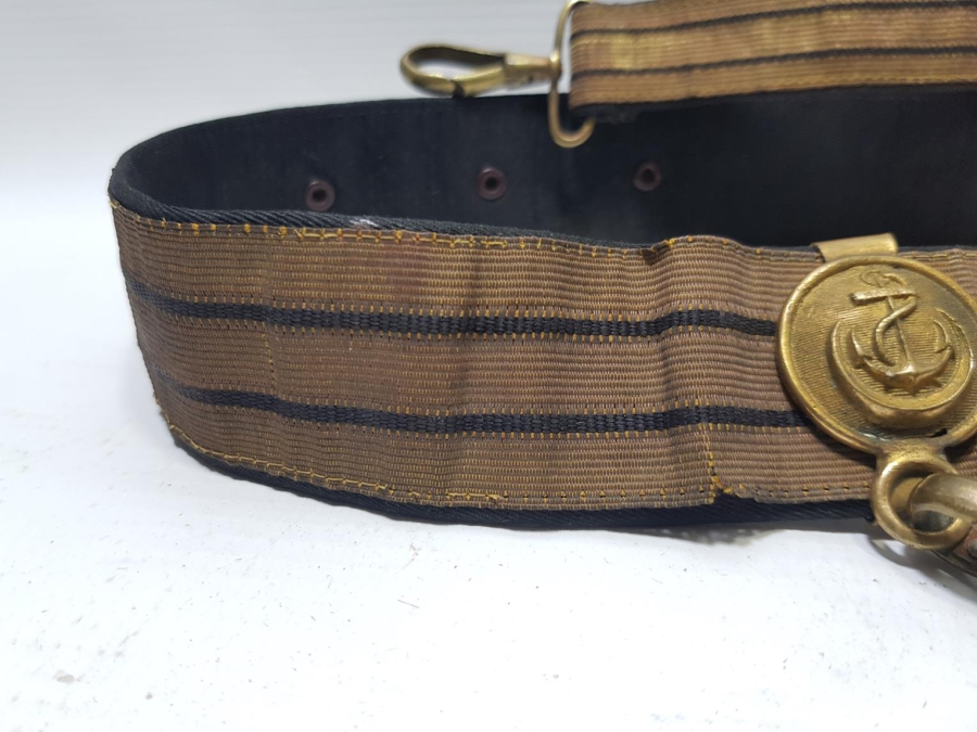 OSMANLI DENİZCİ PAŞA SUBAY KEMERİ