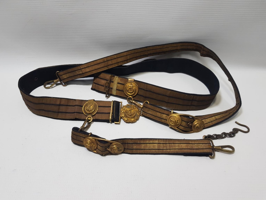 OSMANLI DENİZCİ PAŞA SUBAY KEMERİ