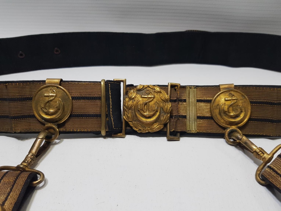 OSMANLI DENİZCİ PAŞA SUBAY KEMERİ