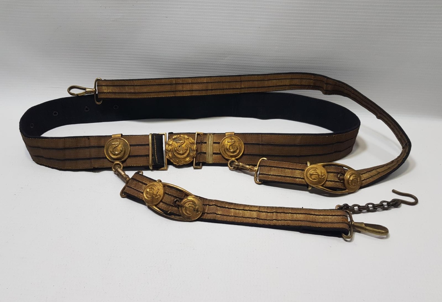 OSMANLI DENİZCİ PAŞA SUBAY KEMERİ