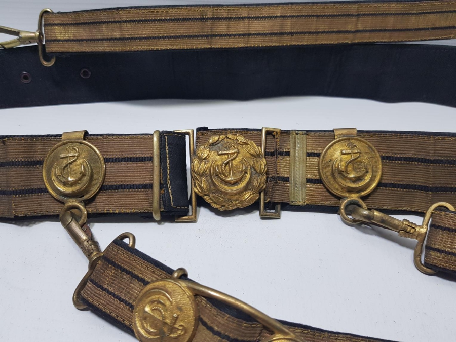 OSMANLI DENİZCİ PAŞA SUBAY KEMERİ