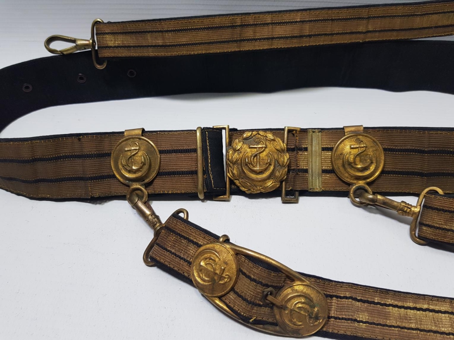 OSMANLI DENİZCİ PAŞA SUBAY KEMERİ