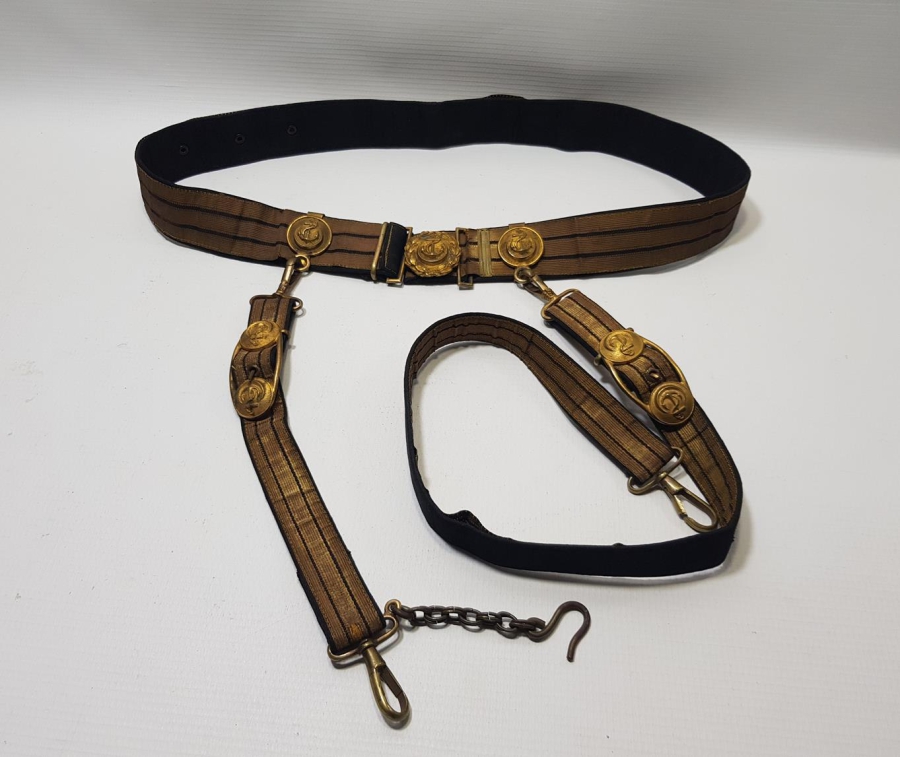 OSMANLI DENİZCİ PAŞA SUBAY KEMERİ