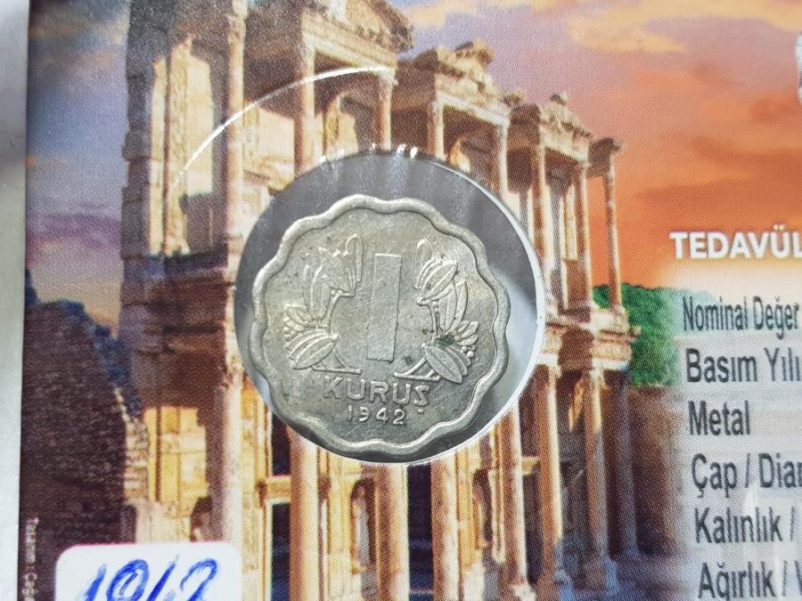 1942 TARİHLİ 1 KURUŞ