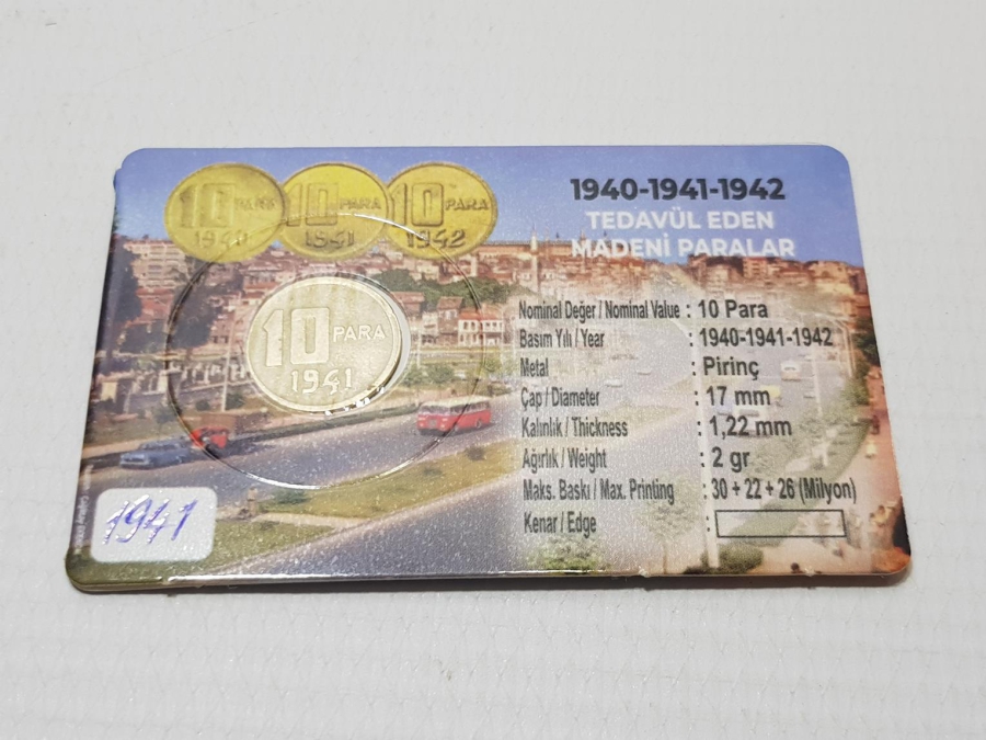 1941 TARİHLİ 10 PARA