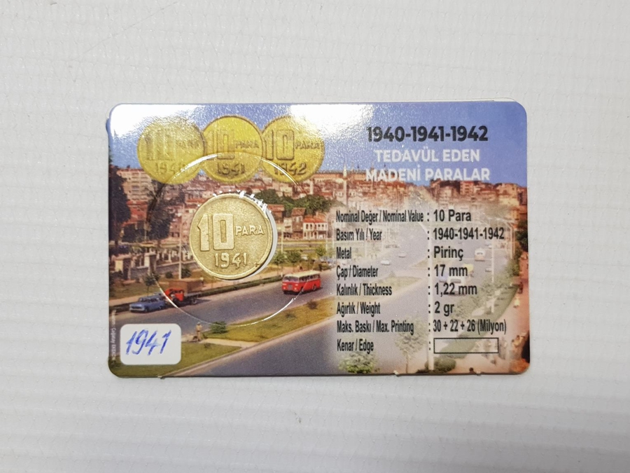 1941 TARİHLİ 10 PARA
