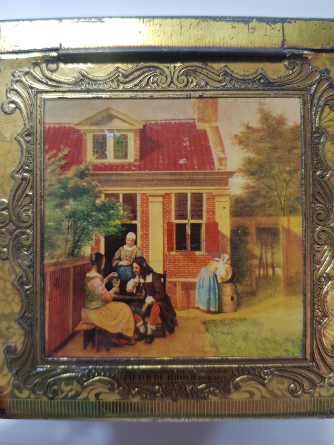 ANTİKA HOLLANDA KRALİYET AİLESİ TEMALI KUTU