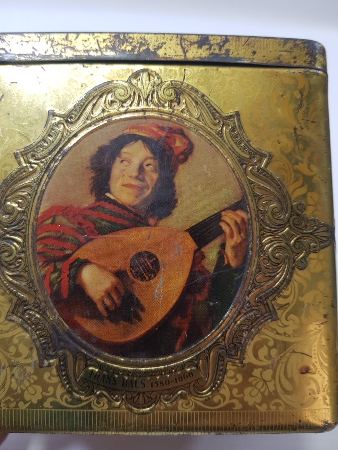 ANTİKA HOLLANDA KRALİYET AİLESİ TEMALI KUTU