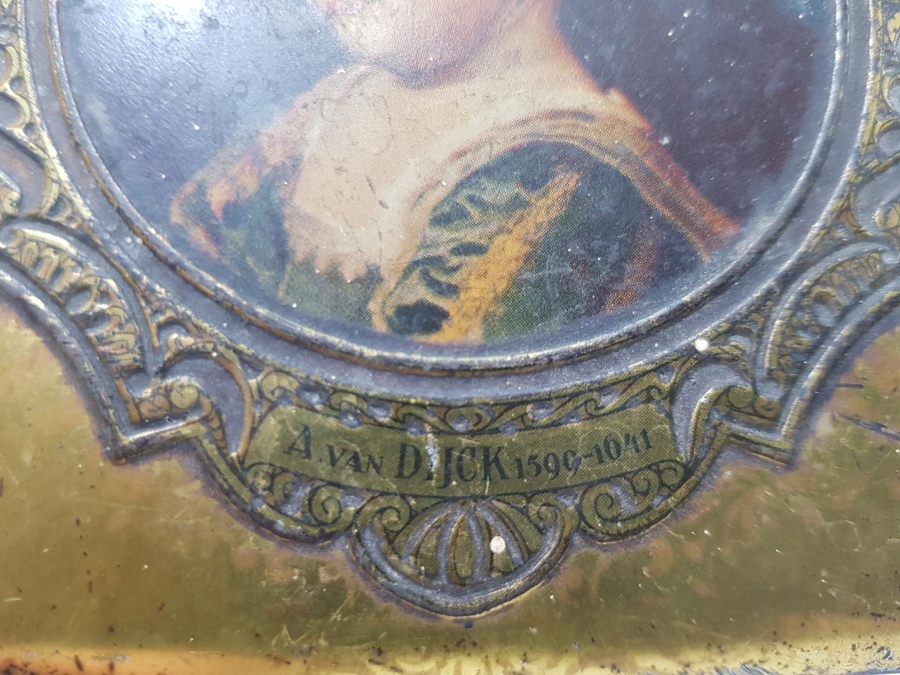 ANTİKA HOLLANDA KRALİYET AİLESİ TEMALI KUTU