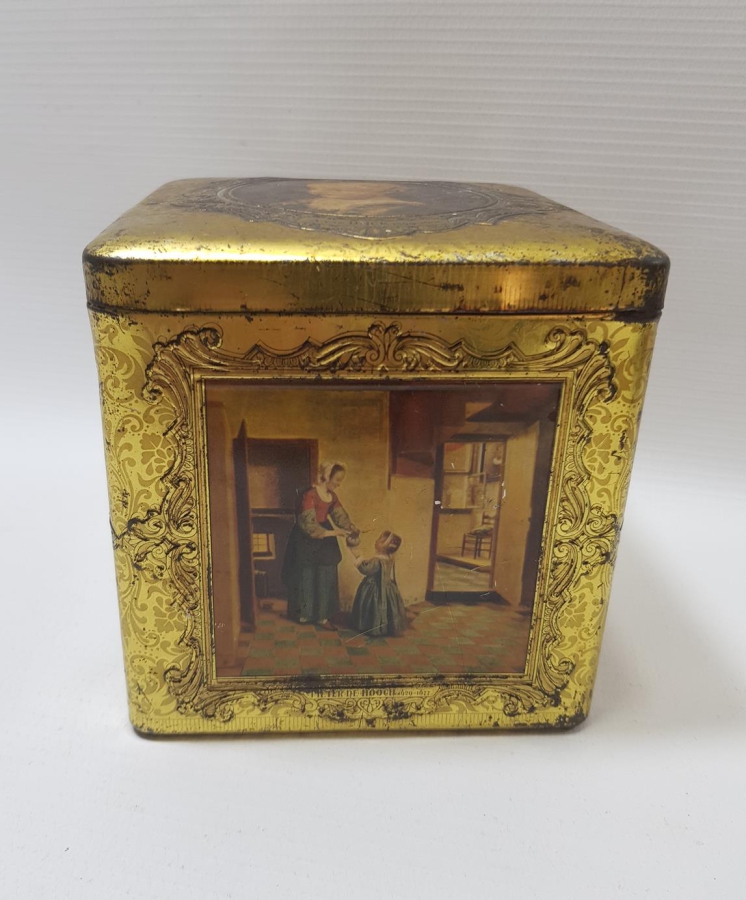 ANTİKA HOLLANDA KRALİYET AİLESİ TEMALI KUTU