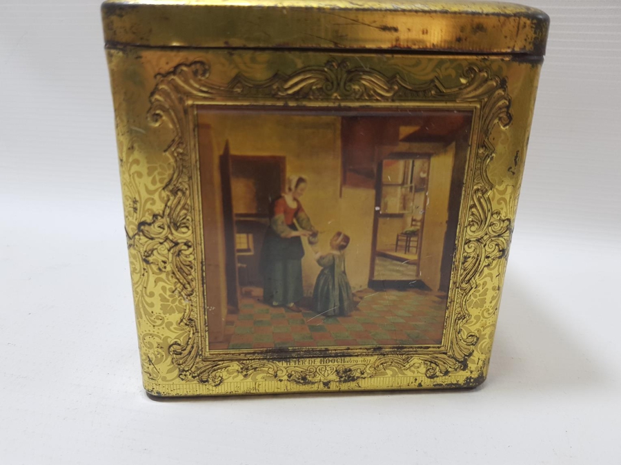 ANTİKA HOLLANDA KRALİYET AİLESİ TEMALI KUTU