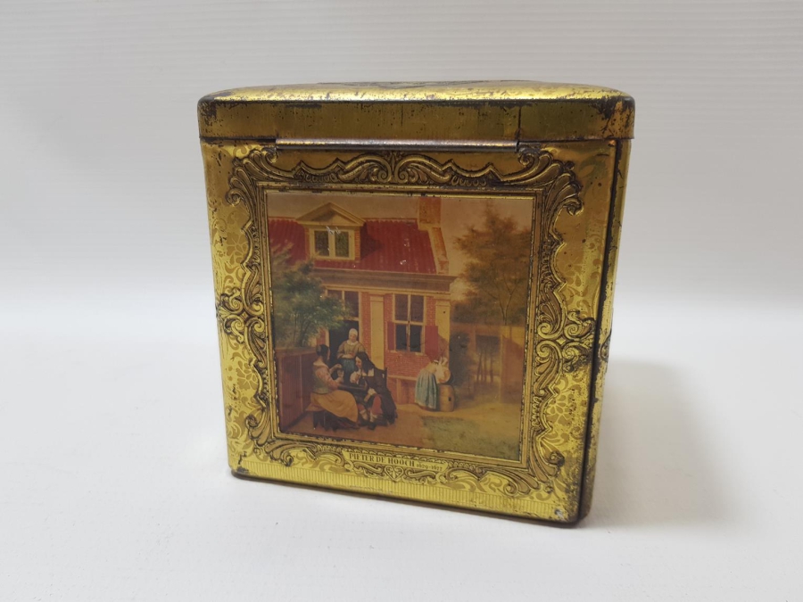 ANTİKA HOLLANDA KRALİYET AİLESİ TEMALI KUTU