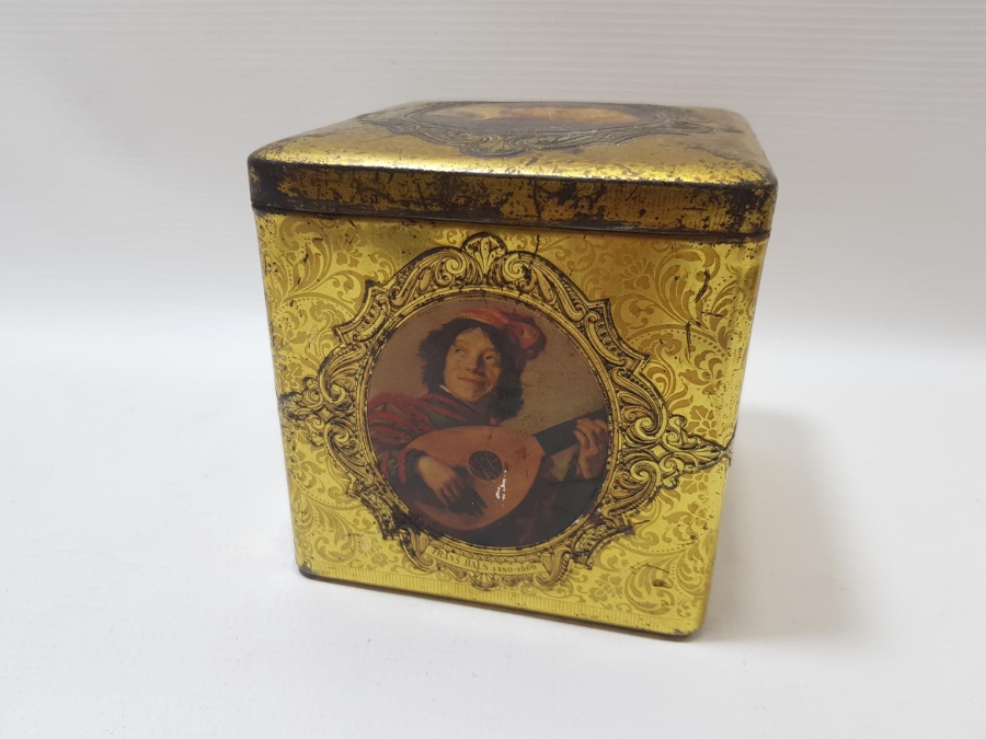 ANTİKA HOLLANDA KRALİYET AİLESİ TEMALI KUTU