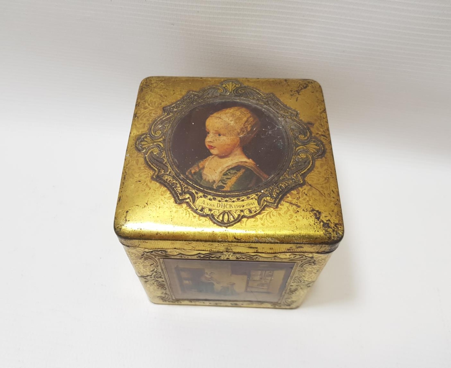 ANTİKA HOLLANDA KRALİYET AİLESİ TEMALI KUTU