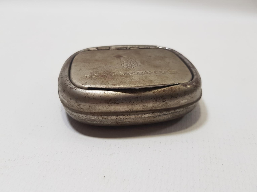 ORİJİNAL EFEMERASIYLA ZİRAAT BANKASI TÜTÜN TABAKASI