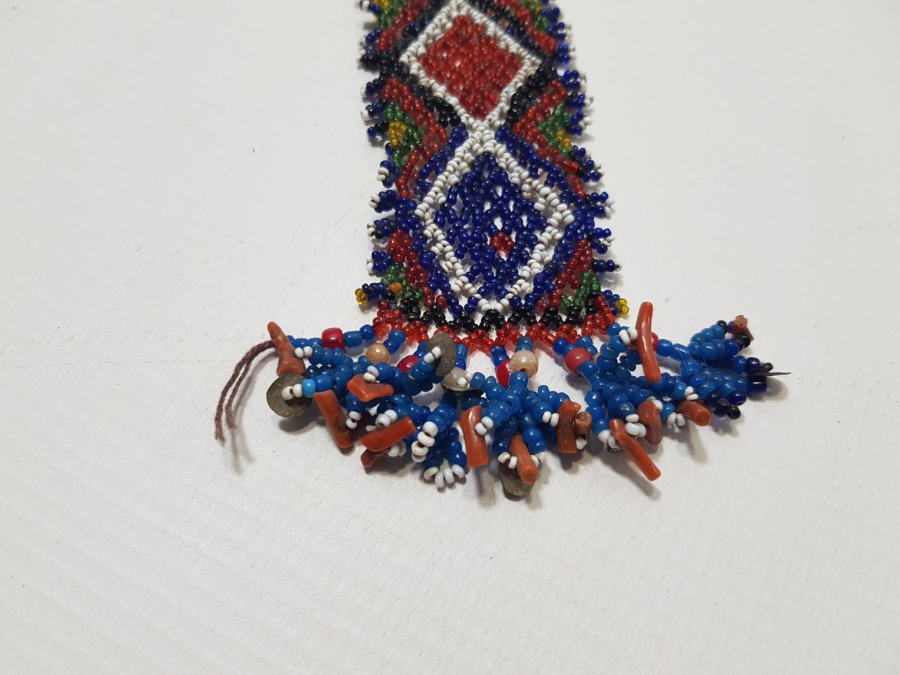 OSMANLI DÖNEMİ MERCAN TAŞLI BONCUK İŞLEME