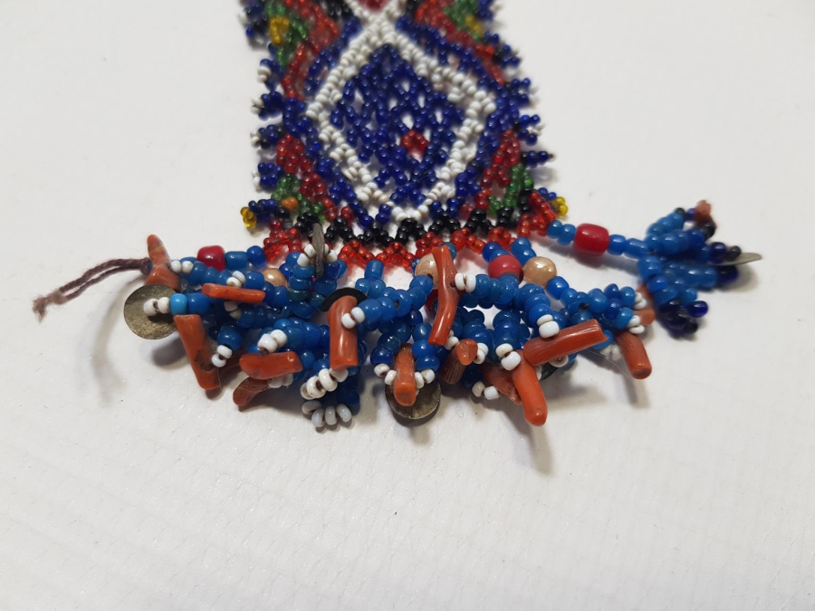 OSMANLI DÖNEMİ MERCAN TAŞLI BONCUK İŞLEME