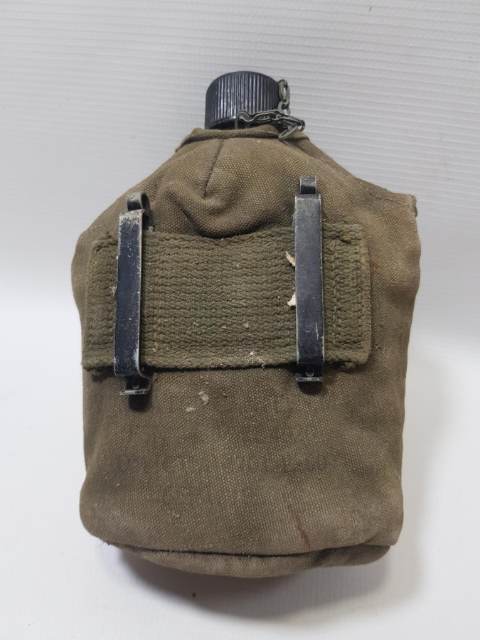 2. DÜNYA SAVAŞI ORİJİNAL KILIFINDA ASKER MATARASI