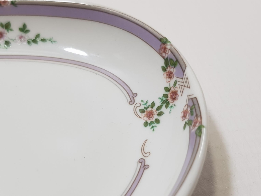 BİR ÇİFT LİMOGES İKRAMLIK