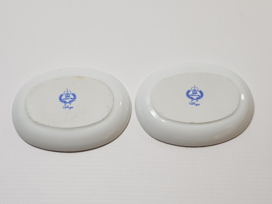 BİR ÇİFT LİMOGES İKRAMLIK