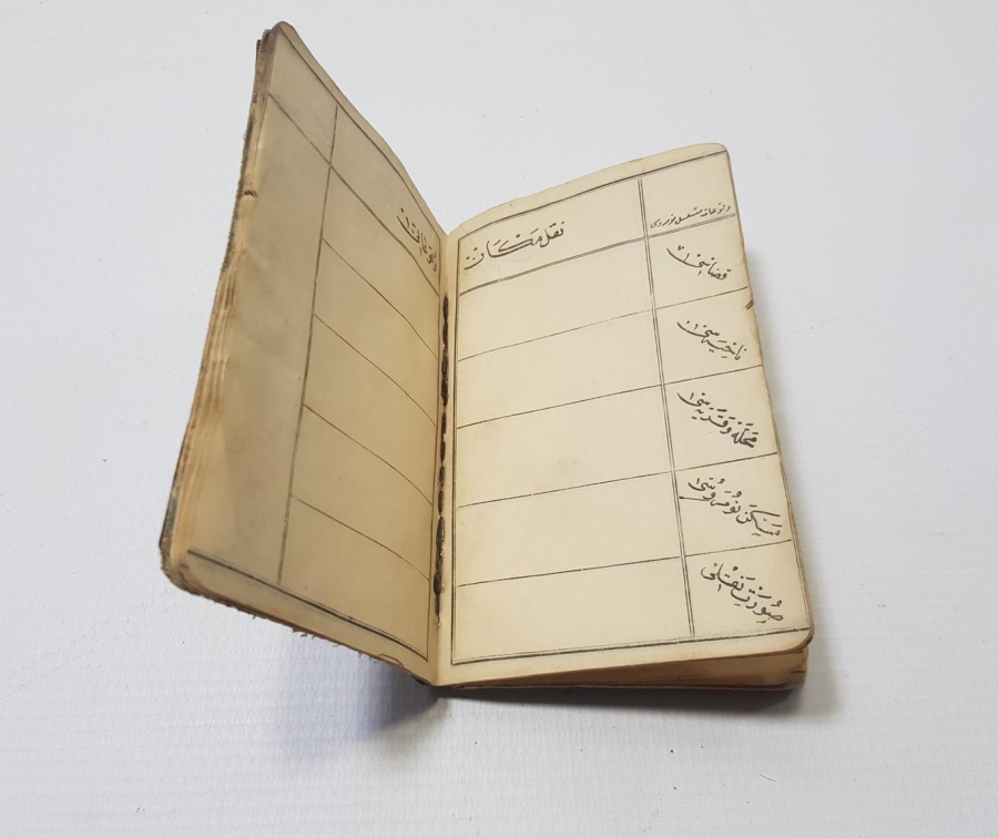 TÜRKİYE CUMHURİYETİNİN İLK NÜFUS KAĞIDI