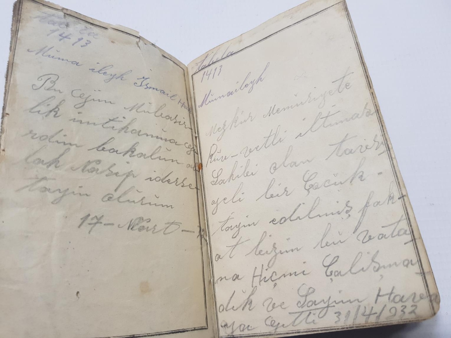 TÜRKİYE CUMHURİYETİNİN İLK NÜFUS KAĞIDI