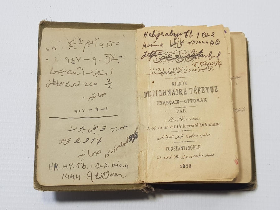 OSMANLICA - FRANSIZCA SÖZLÜK