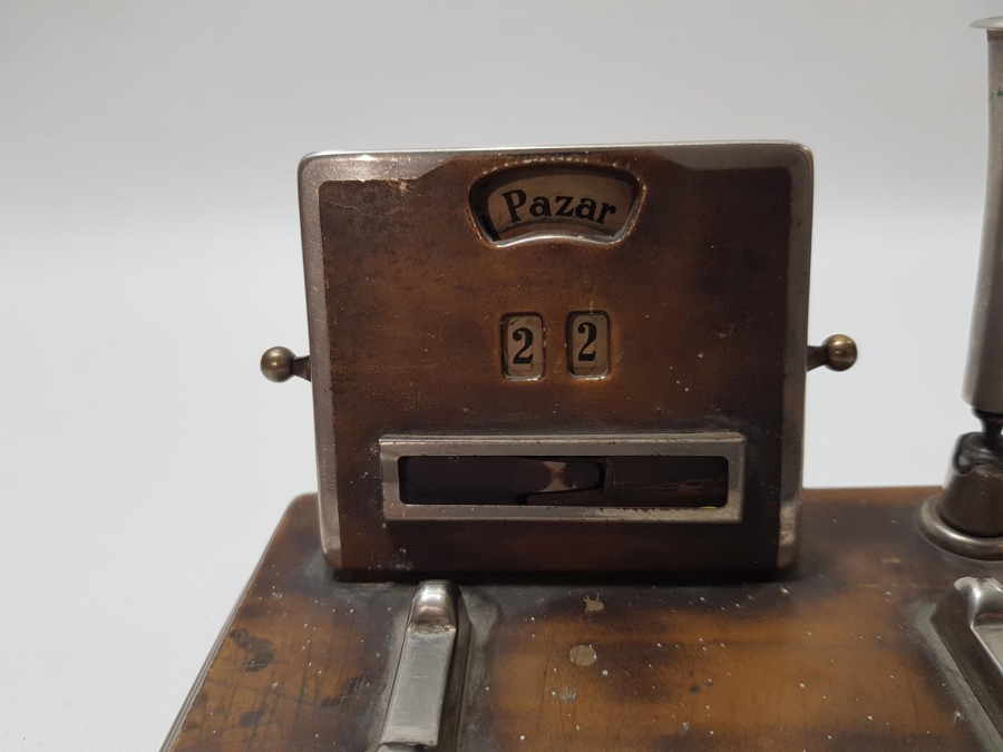 ANTİKA MASAÜSTÜ TAKVİMLİ KALEMLİK