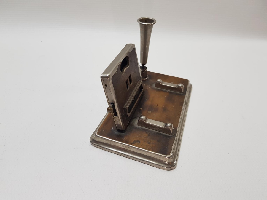 ANTİKA MASAÜSTÜ TAKVİMLİ KALEMLİK