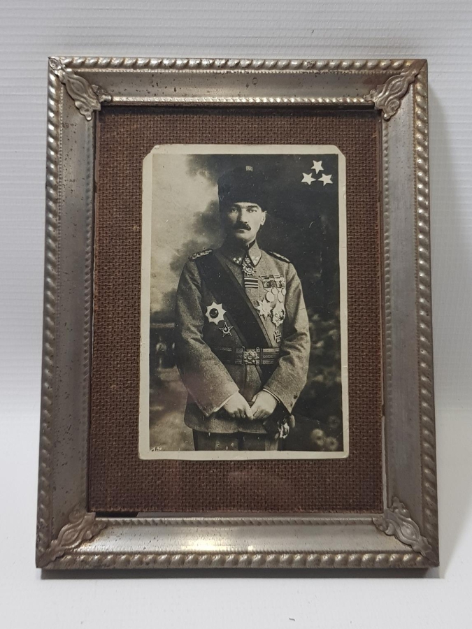 ATATÜRK'ÜN OSMANLI SUBAYIYKEN ÇEKİLMİŞ ÇOK NADİR FOTOĞRAFI