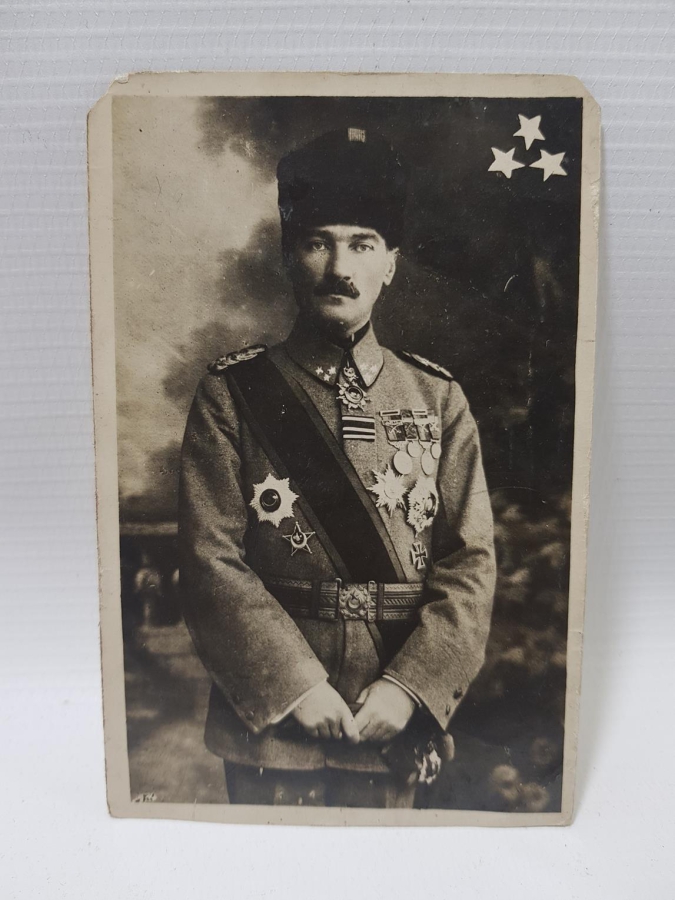 ATATÜRK'ÜN OSMANLI SUBAYIYKEN ÇEKİLMİŞ ÇOK NADİR FOTOĞRAFI