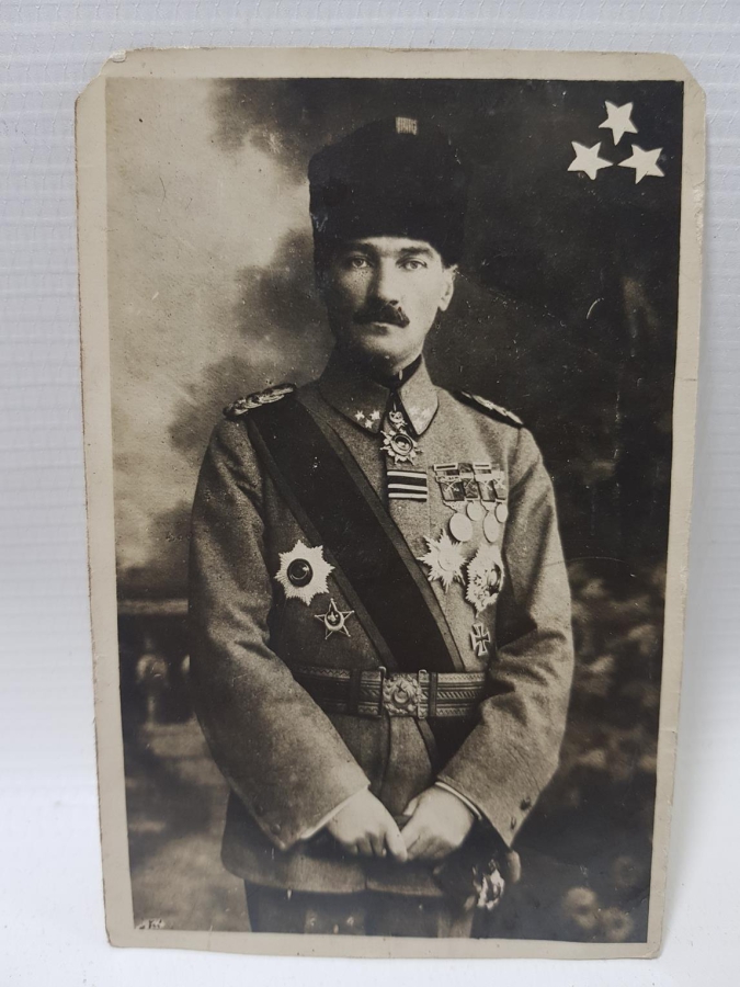 ATATÜRK'ÜN OSMANLI SUBAYIYKEN ÇEKİLMİŞ ÇOK NADİR FOTOĞRAFI