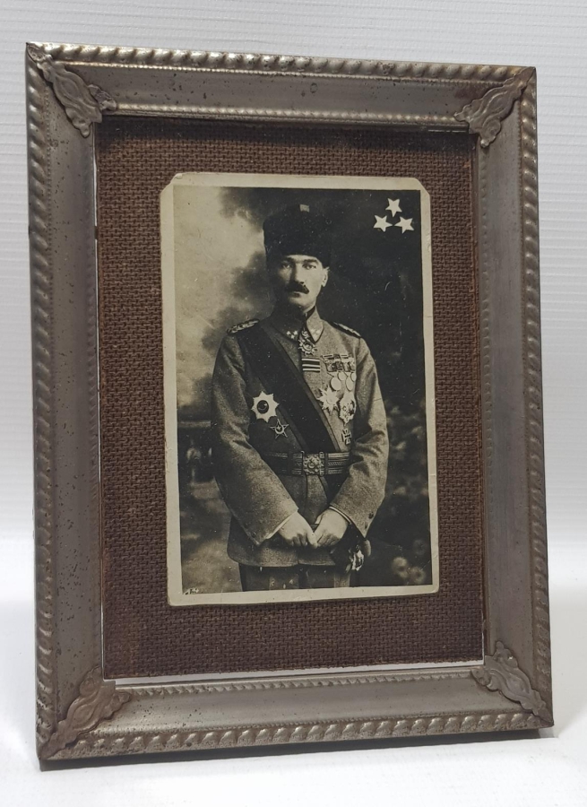 ATATÜRK'ÜN OSMANLI SUBAYIYKEN ÇEKİLMİŞ ÇOK NADİR FOTOĞRAFI