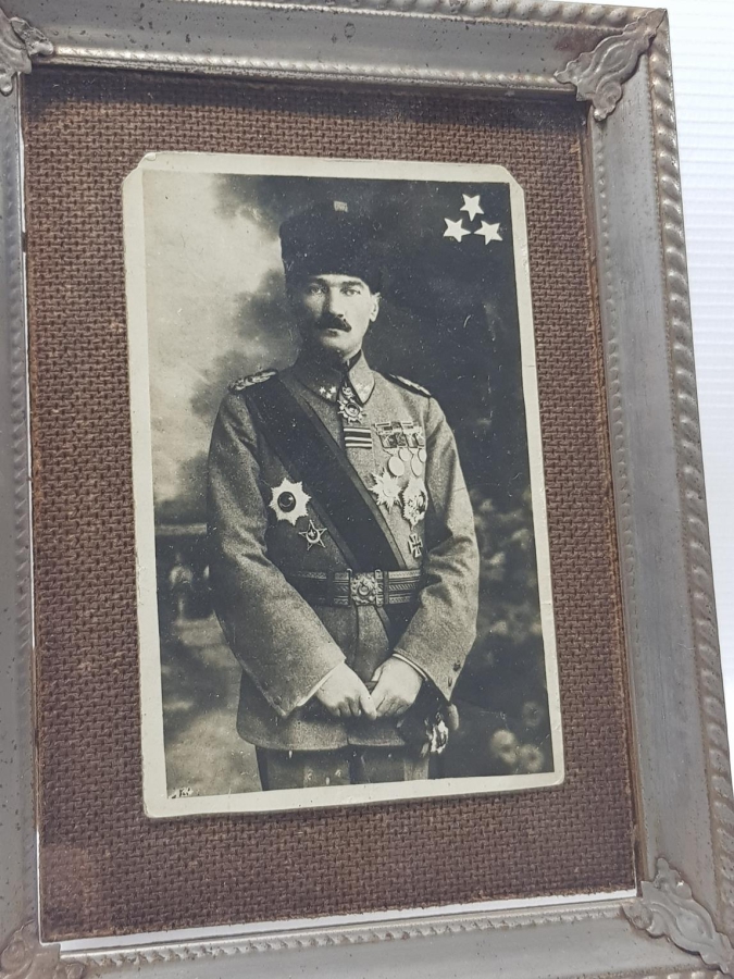 ATATÜRK'ÜN OSMANLI SUBAYIYKEN ÇEKİLMİŞ ÇOK NADİR FOTOĞRAFI