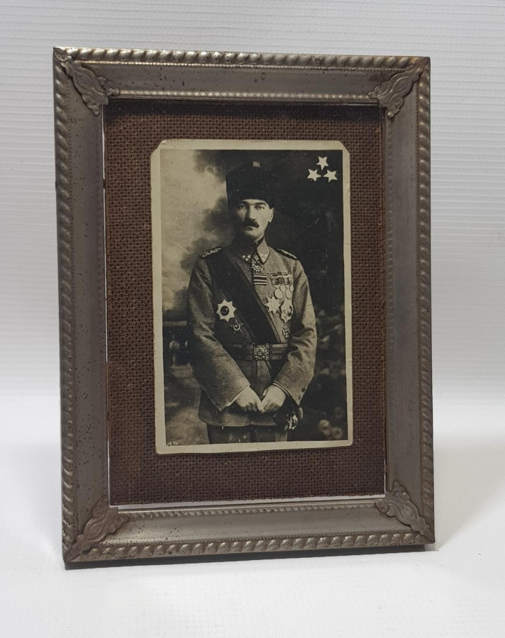 ATATÜRK'ÜN OSMANLI SUBAYIYKEN ÇEKİLMİŞ ÇOK NADİR FOTOĞRAFI