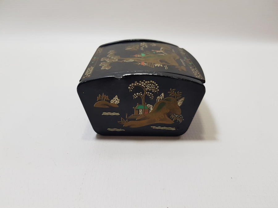 ANTİKA PAPİER MACHE KUTU