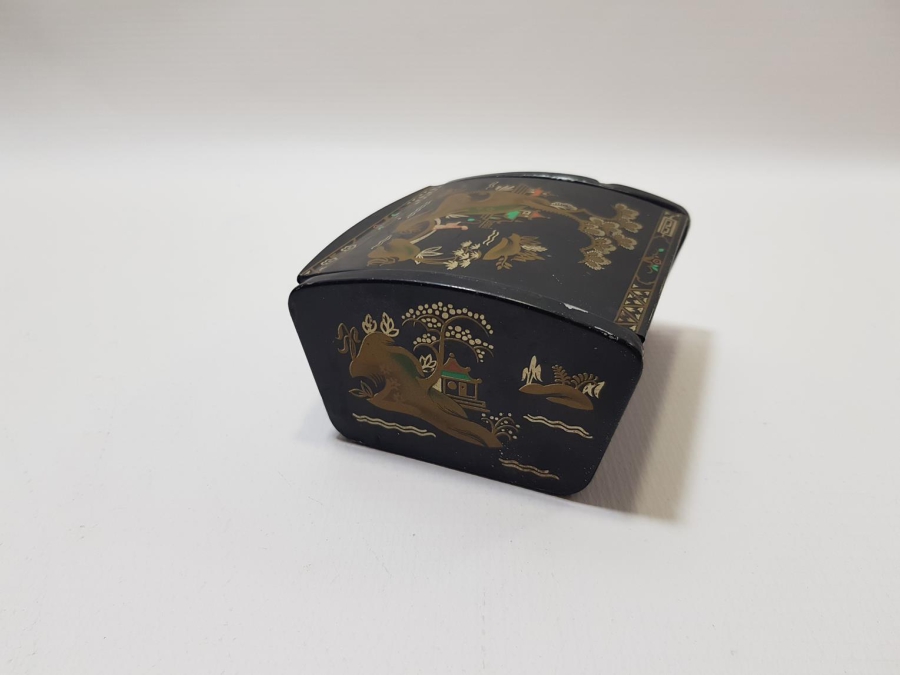 ANTİKA PAPİER MACHE KUTU