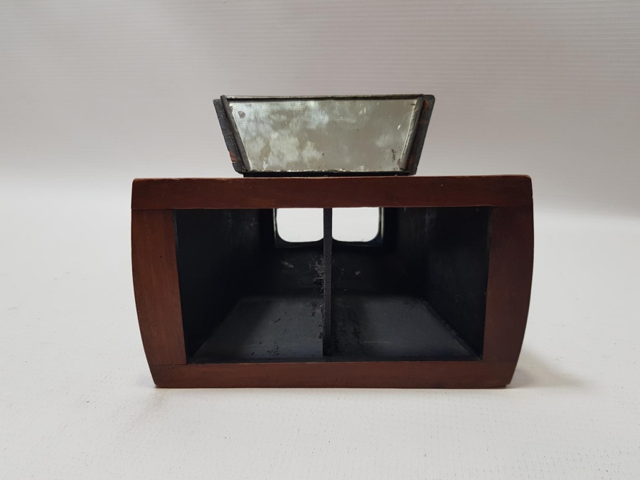 ANTİKA STEOROSKOP VE 6 ADET FOTOĞRAF