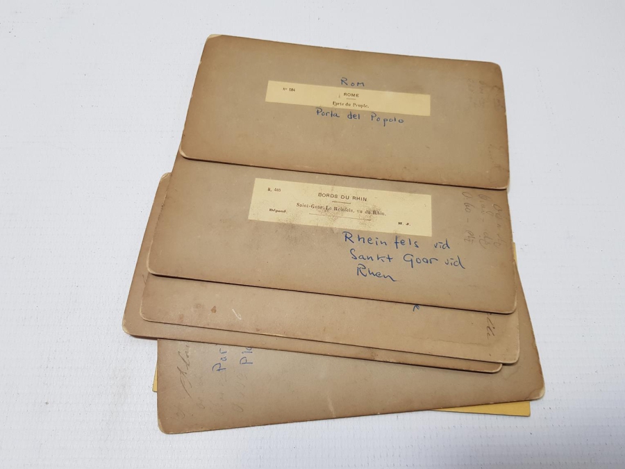 ANTİKA STEOROSKOP VE 6 ADET FOTOĞRAF