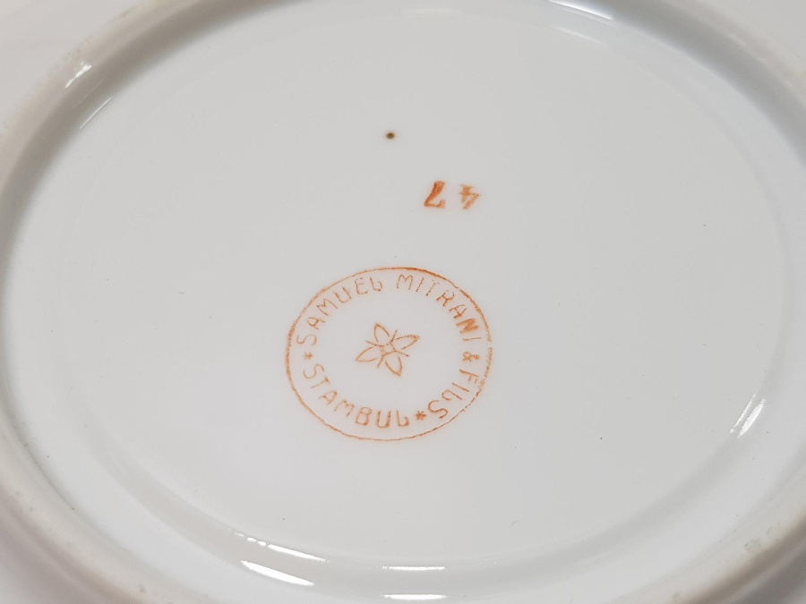 OSMANLI DÖNEMİ SAMUEL MITRANI & FILS STAMBUL DAMGALI FİNCAN