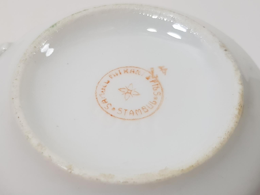 OSMANLI DÖNEMİ SAMUEL MITRANI & FILS STAMBUL DAMGALI FİNCAN