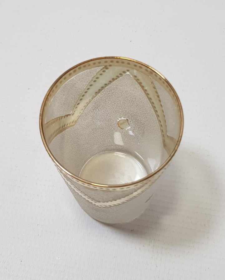 OSMANLI DÖNEMİ NADİR FORMDA ŞERBET BARDAĞI