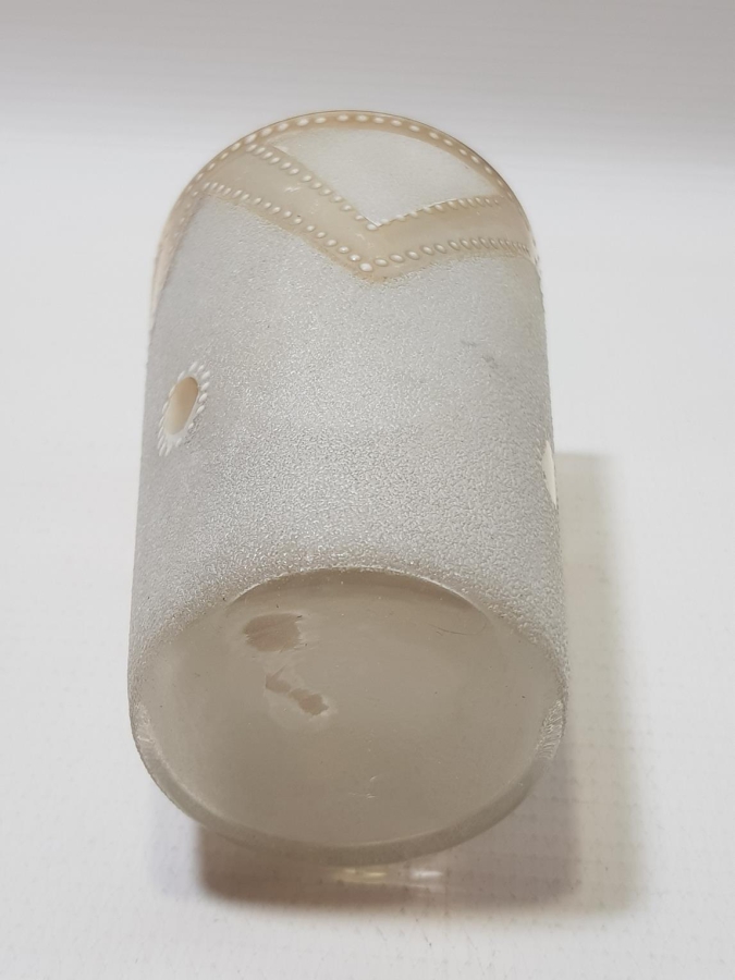 OSMANLI DÖNEMİ NADİR FORMDA ŞERBET BARDAĞI