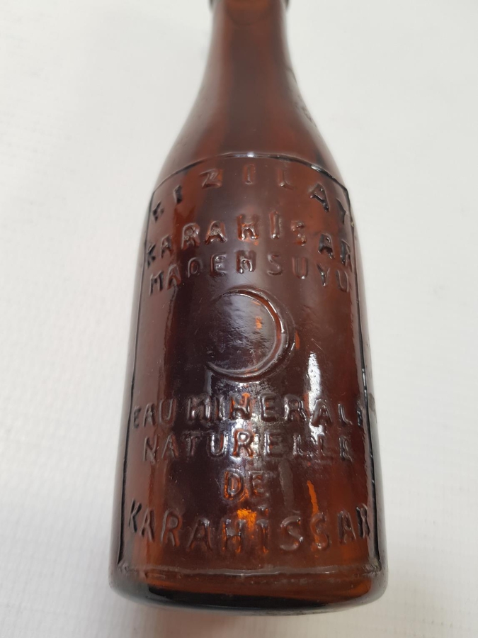 ANTİKA KIZILAY KARAHİSAR MADEN SUYU ŞİŞESİ