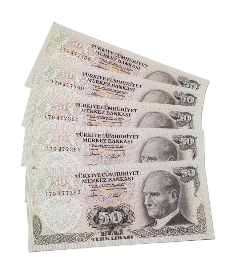 6. EMİSYON SERİ TAKİPLİ ÇİL 50 LİRA LOTU